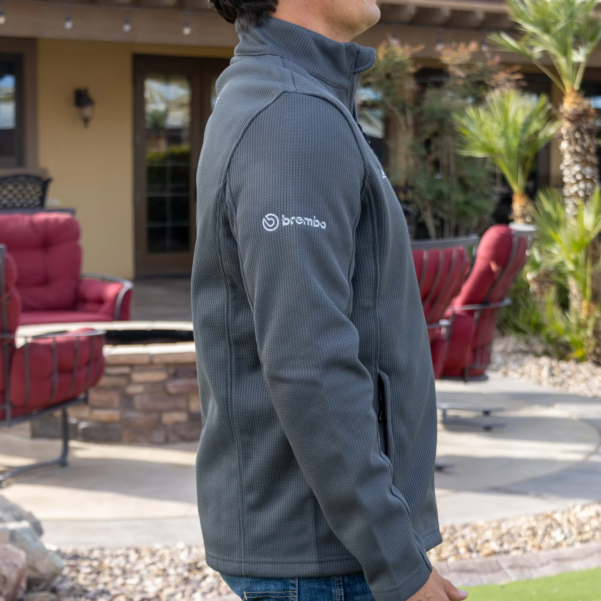 Cadillac Men's Fleece Ogio Jacket - Image 3