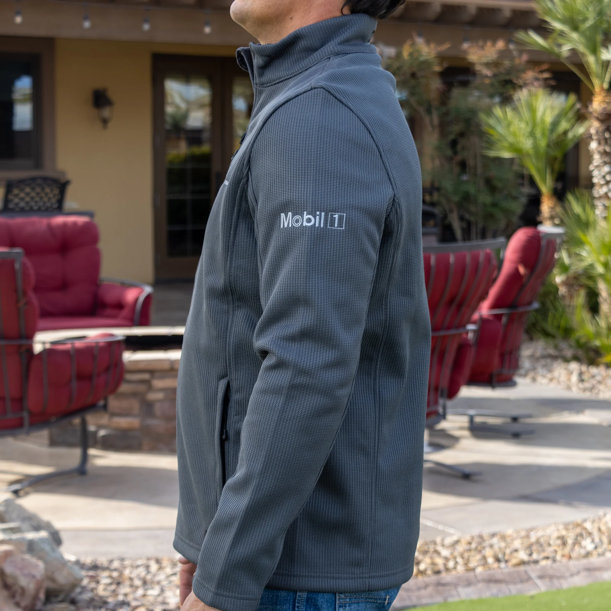 Cadillac Men's Fleece Ogio Jacket - Image 4