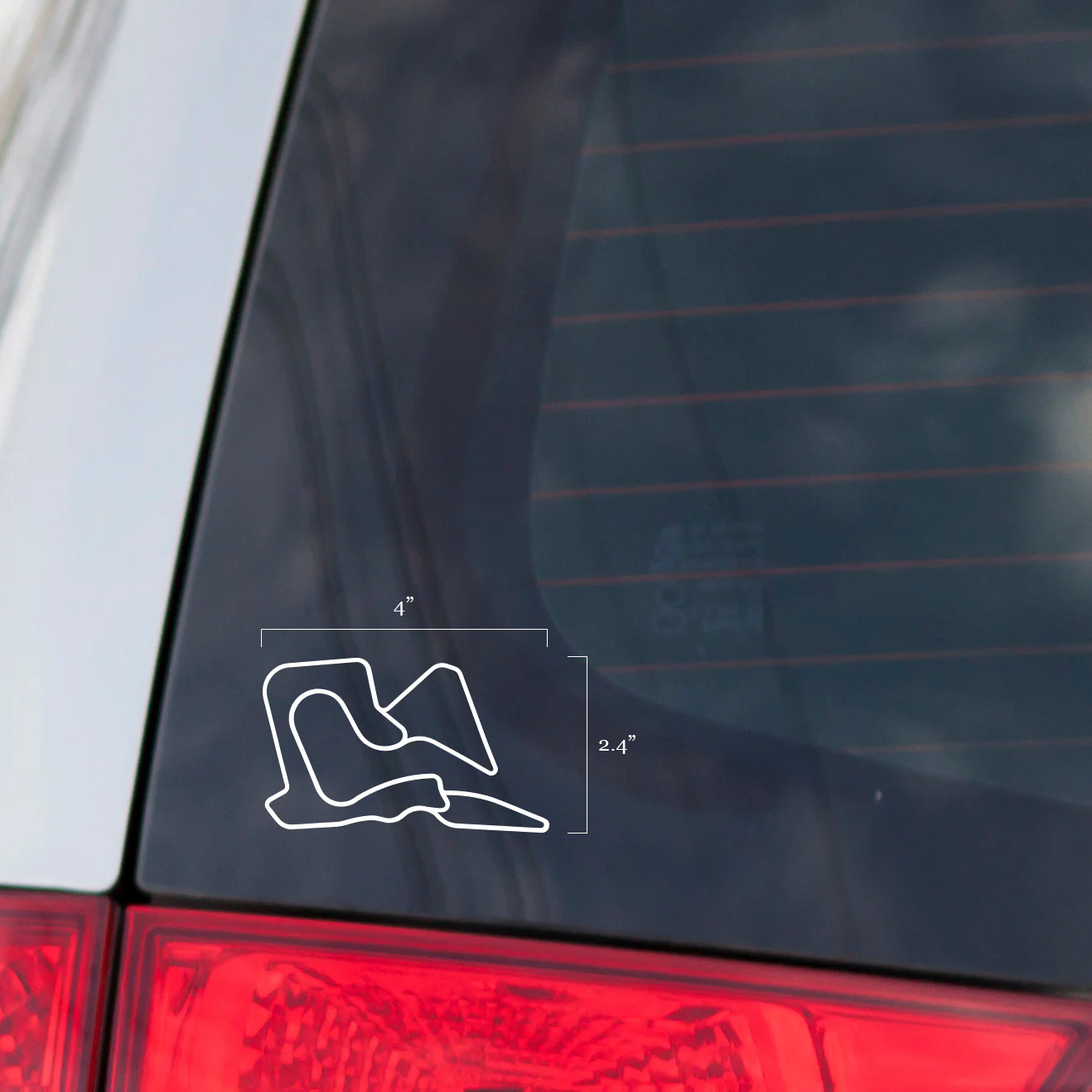 Charleston Peak Track Decal - Image 4