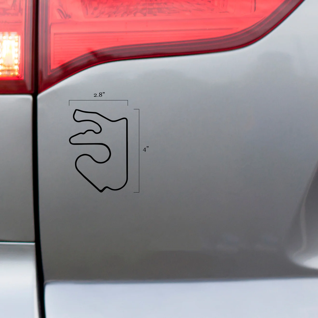 North South Track Map Decal 2.2 - Image 4