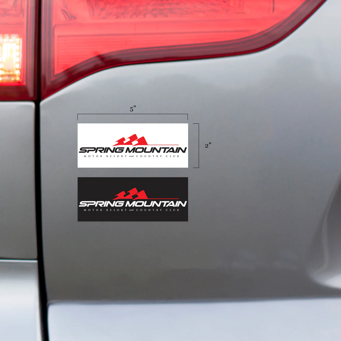 Spring Mountain Sticker - Image 3